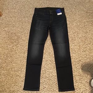 APT. 9 Straight Mid Rise Jeans, Size 10
